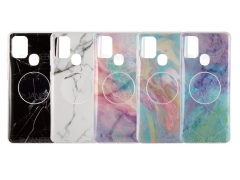 قاب ژله ای و پاپ سوکت سامسونگ Kenzo PopSocket Case Samsung Galaxy A21s