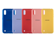 قاب محافظ سیلیکونی Samsung Galaxy A01 Silicone Case