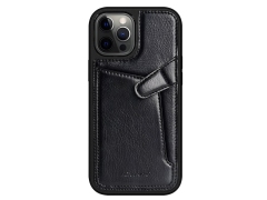 قاب محافظ چرمی نیلکین آيفون ۱۲ پرو مکس - Nillkin iPhone 12 Pro Max Aoge Leather Case