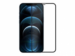 محافظ صفحه نمایش شیشه‌ای نیلکین آیفون ۱۲ پرو مکس - Nillkin iPhone 12 Pro Max PC Full coverage ultra clear