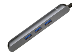 هاب 6 پورت تایپ سی بیسوس Baseus Six in one smart HUB docking station CAHUB-J0G