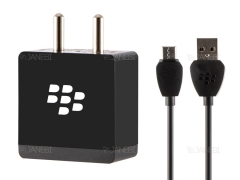 شارژر و کابل تایپ سی اصلی بلک بری Blackberry Adapter Power Type-C Cable