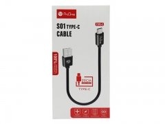 کابل شارژ و انتقال داده تایپ سی پرووان ProOne S01 Type C Cable 20cm