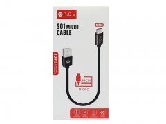 کابل شارژ و انتقال داده میکرو یو اس بی پرووان ProOne S01 Mico USB Cable 20cm