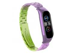 بند فلزی آبرنگی دستبند سلامتی شیائومی می بند 5 Xiaomi Mi Band 5 Watercolor Metal Strap