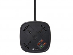 چند راهی و شارژر 3 سوکت و 4 یو اس بی پرووان ProOne SKT02 Power Strip
