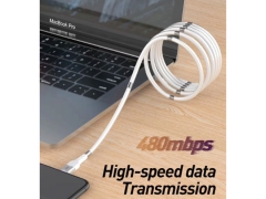 کابل شارژ و انتقال داده میکرو یو اس بی باوین Bavin CB-196 Micro USB Cable 1m
