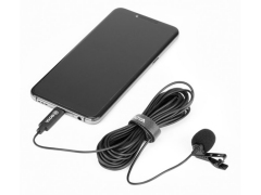 میکروفون تایپ سی بویا BOYA By-M3 Clip-on Omnidirectional Lavalier Microphone