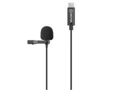 میکروفون تایپ سی بویا BOYA By-M3 Clip-on Omnidirectional Lavalier Microphone