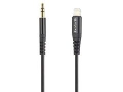 کابل انتقال صدا لایتنینگ باوین Bavin AUX-13 Lightning Cable 1m