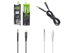 کابل انتقال صدا لایتنینگ باوین Bavin AUX-13 Lightning Cable 1m