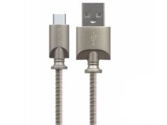 کابل فلزی تایپ سی باوین Bavin CB-101 Type-C Cable 1m