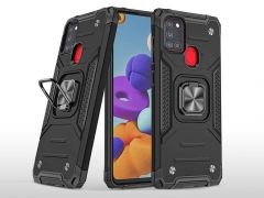 قاب محافظ حلقه دار سامسونگ Samsung Galaxy A21s Finger Ring Case