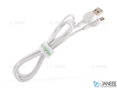 کابل شارژ و انتقال داده تایپ سی باوین Bavin CB-166 Type-C Cable 1m
