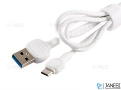کابل شارژ و انتقال داده میکرو یو اس بی باوین Bavin CB-166 Micro USB Cable 1m