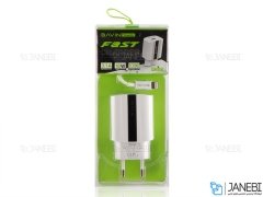 شارژر دیواری سریع و کابل لایتنینگ باوین Bavin PC315Y Lightning Charger