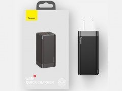 شارژر دیواری سریع دو پورت بیسوس Baseus CCGaN45UC GaN2 Quick Charger