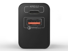 شارژر دیواری سریع دو پورت مومکس Momax UM13CN OnePlug PD QC3.0 Charger 20W
