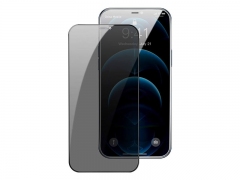 محافظ صفحه نمایش شیشه‌ ای حریم شخصی بیسوس آیفون 12و 12پرو Baseus Privacy 0.3mm Full screen & Full glass