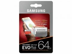 کارت حافظه میکرو اس‌دی سامسونگ Samsung EVO Plus micro sdhc Memory Card 64GB