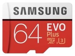 کارت حافظه میکرو اس‌دی سامسونگ Samsung EVO Plus micro sdxc Memory Card 64GB
