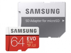 کارت حافظه میکرو اس‌دی سامسونگ Samsung EVO Plus micro sdxc Memory Card 64GB