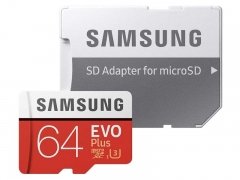 کارت حافظه میکرو اس‌دی سامسونگ Samsung EVO Plus micro sdhc Memory Card 64GB
