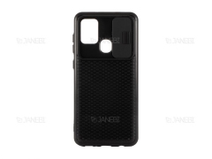 قاب محافظ با درپوش کشویی لنز سامسونگ Lens protector Case Samsung Galaxy A21s