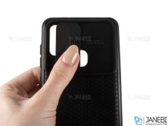قاب محافظ با درپوش کشویی لنز سامسونگ Lens protector Case Samsung Galaxy A21s