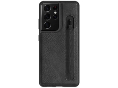 قاب چرمی نیلکین سامسونگ Nillkin Aoge Leather Case Samsung Galaxy S21 Ultra