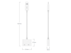 مبدل یک به دو لایتنینگ توتو Totu EAUC-19 Glory Lightning to Dual lightning Audio Converter