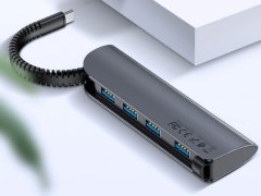 هاب 4 پورت تایپ سی توتو Totu FGCR-004 Type-C TO 4USB Speedy Hub