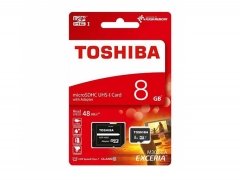 رم میکرو اس‌دی 8 گیگابایت Toshiba 8GB EXCERIA M302 microSDHC Class 10