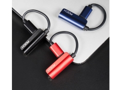 مبدل لایتنینگ به لایتنینگ و جک 3.5 میلیمتری صدا راک Rock Lightning Metal Charge & Audio 2in1 RCB0587