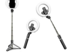 سه پایه رینگ لایت گوشی LED XT-18S+ Ring/Circle Light Stand