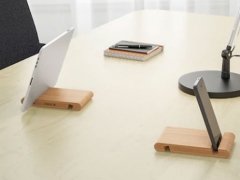 پایه نگهدارنده رومیزی گوشی مویایل و تبلت ایکیا IKEA 22516 Bamboo Holder for Mobile & Tablet
