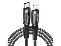 کابل شارژ سریع تایپ سی به لایتنینگ یوسامز Usams SJ496 Type-C To Lightning PD 20W Cable 1.2m
