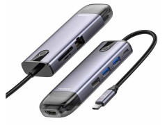 هاب آداپتور 8 پورت تایپ سی مک دودو Mcdodo HU-7730 8in1 Type-C Hub