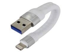 کابل شارژ لایتنینگ کوتاه باوین Bavin CB-192i Lightning Cable 12CM