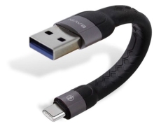 کابل شارژ تایپ سی کوتاه باوین Bavin CB-192T Type-C Cable 12CM