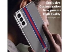 قاب محافظ طرح چرم سامسونگ GKK Leather Case Samsung S21 Plus