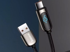 کابل شارژ سریع نمایشگردار تایپ سی بیسوس Baseus Display Fast Charging Data Cable 2m