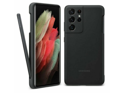 سیلیکون کاور اورجینال سامسونگ با قلم هوشمند Samsung Silicone Cover With S Pen S21 Ultra