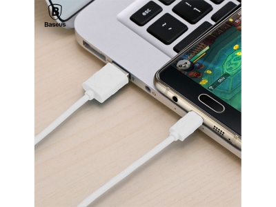 کابل شارژ و انتقال داده میکرو یو اس بی بیسوس Baseus Yaven Series Micro USB Cable 1m