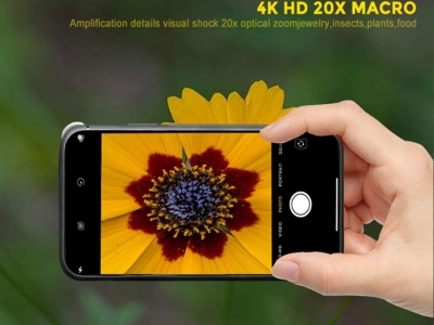 لنز ماکرو گوشی موبایل 20X Macro Lens