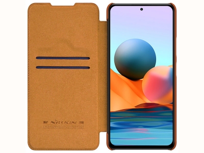 کیف چرمی نیلکین شیائومی Nillkin Qin leather case Xiaomi Redmi Note 10 Pro/10 Pro Max