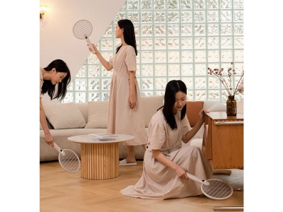 حشره کش قابل شارژ تاشو سوتینگ Sothing Mosquito Swatter-Net without Digital Display