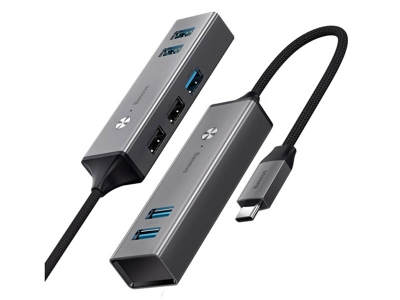 هاب 5 پورت تایپ سی بیسوس Baseus Cube HUB Adapter CAHUB-D0G