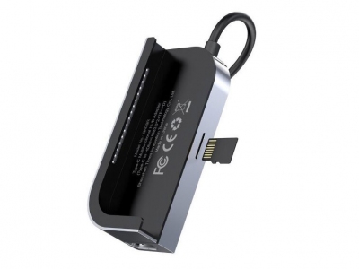 هاب چندکاره بیسوس Baseus Bend Angle Multi-Functional Type C HUB 60W CAHUB-CWJ0G (Upgrade)