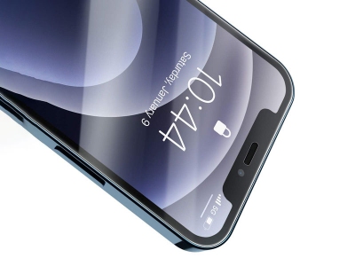 محافظ صفحه نمایش شیشه ای آیفون بیسوس Baseus Full Super Porcelain Crystal Glass iPhone 12/12 Pro